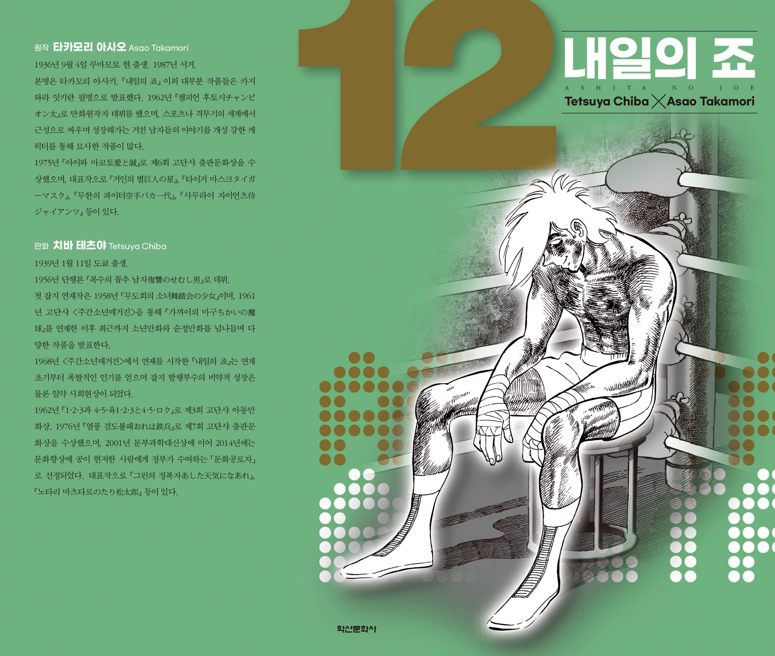 내일의죠 완전판 12권완 표지
