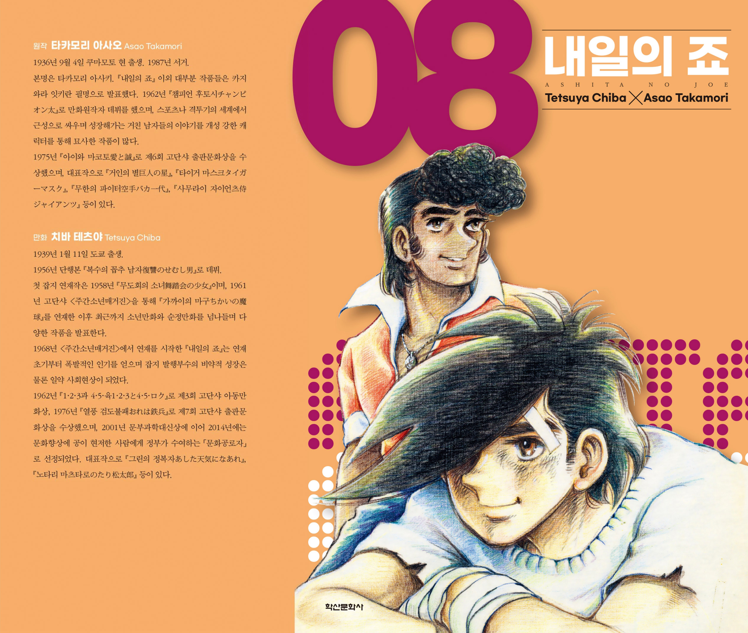 내일의죠 8권 표지
