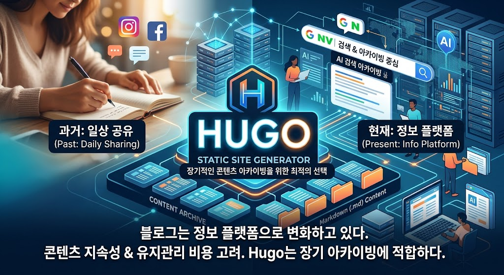 독립 홈페이지를 꿈꾼다면 휴고를 쓰세요