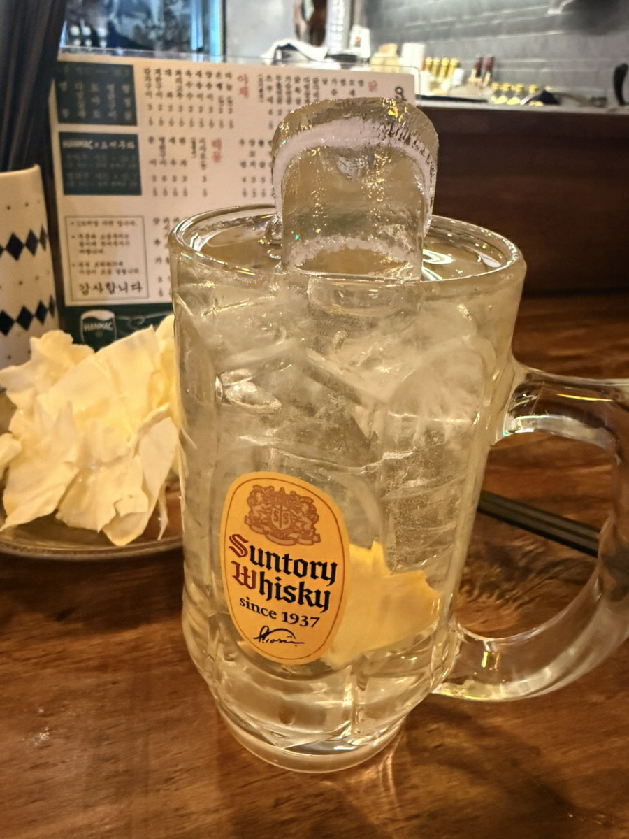 대한민국 3대 하이볼 산토리 카쿠빈